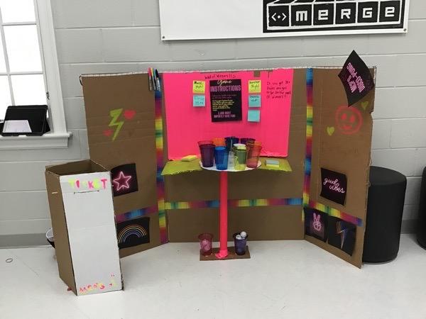 4th grade cardboard arcade